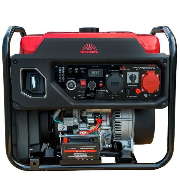Генератор бензиновый инверторный Vitals IG 10.0bat dual power + ATS 219453 фото