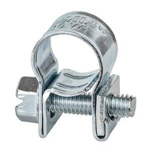 Хомут силовой оцинкованный Mini 9мм &Oslash;8-10мм 50шт SIGMA (2507541) 2507541 фото