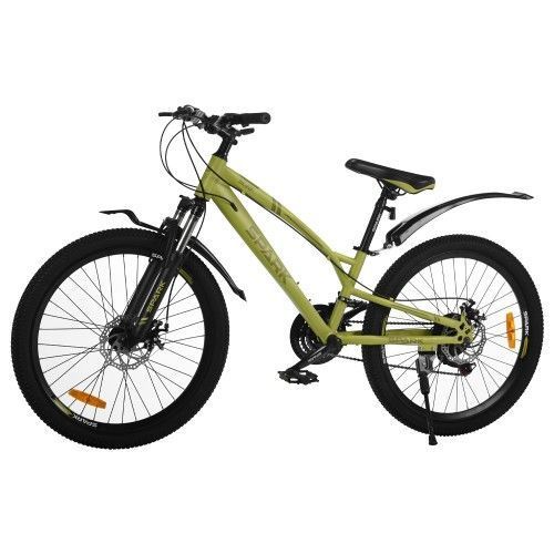 Велосипед SPARK SURF (колеса - 24", стальная рама - 11") салатовый 239214 фото