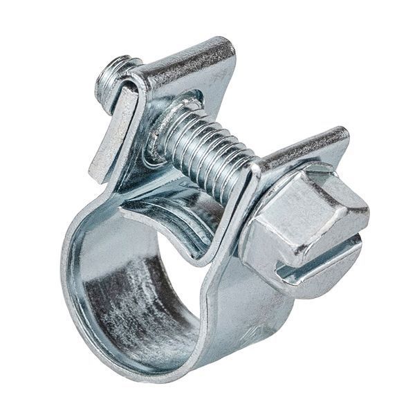Хомут силовий оцинкований Mini 9мм &Oslash;8-10мм 50шт SIGMA (2507541) 2507541 фото