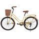 Велосипед SPARK CITY RETRO (колеса - 26", сталева рама - 17") з кошиком Білий 205338 фото 4