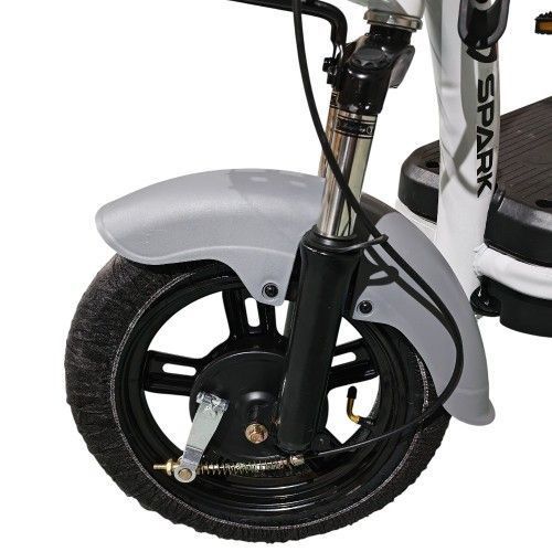 Велосипед з електромотором SPARK COMPACT 14" 48V/400W/12Ah Сірий 246418 фото
