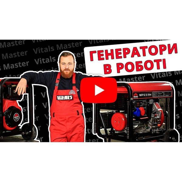 Генератор дизельный Vitals WP 6.5de 180699 фото