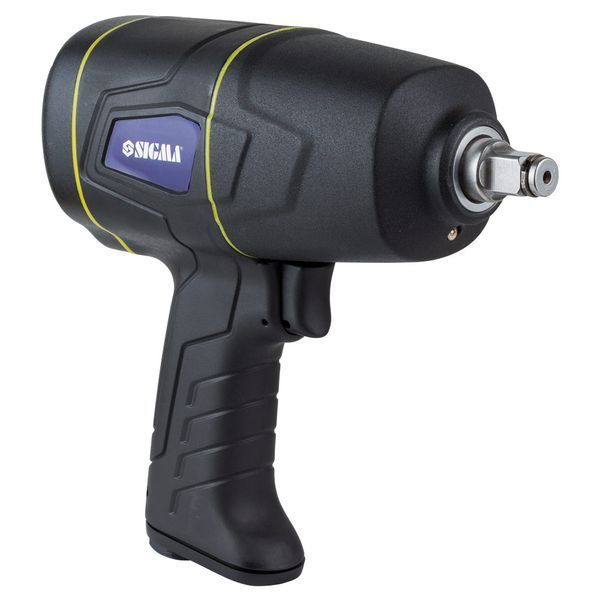 Гайковерт пневматический 1/2" 850Нм 7000об/мин 142л/мин 8бар Profi SIGMA (6712071) 6712071 фото