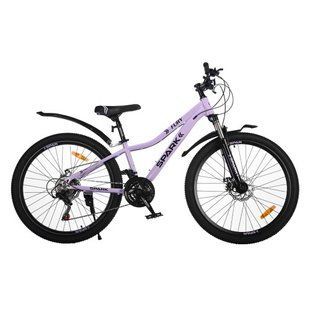 Велосипед SPARK FURY (колеса - 26", сталева рама - 13") бузковий 239229 фото