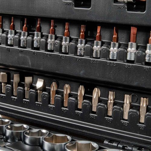 Набір головок торцевих 1/4 "і 1/2" 94 предмети INGCO INDUSTRIAL HKTS42941 фото