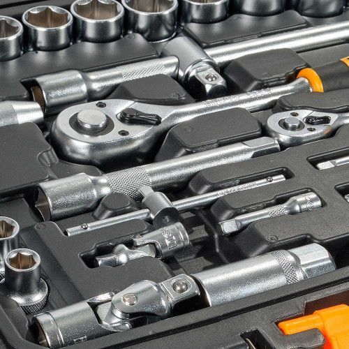 Набір головок торцевих 1/4 "і 1/2" 94 предмети INGCO INDUSTRIAL HKTS42941 фото