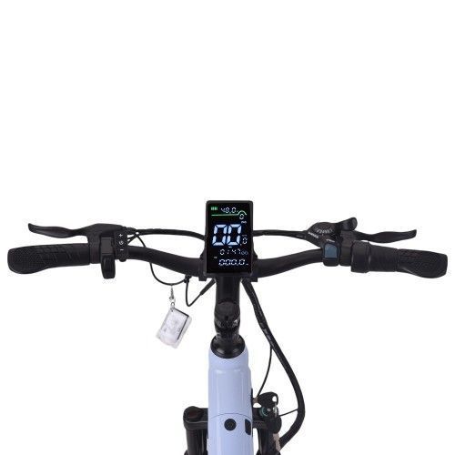 Велосипед с электромотором SPARK E-CITY EASY WAY 17" 48V/500W/12,5Ah голубой 239958 фото