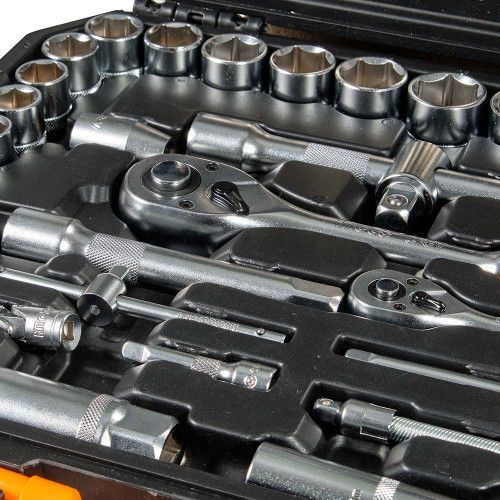 Набір головок торцевих 1/4 "і 1/2" 94 предмети INGCO INDUSTRIAL HKTS42941 фото