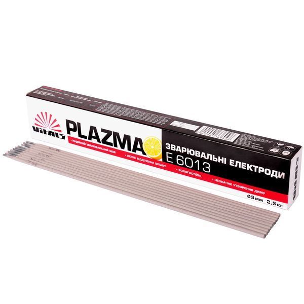 Электроды сварочные Vitals Plazma E6013 d &laquo;Цитрус&raquo;, d 3 мм, 2,5 кг 133892 фото