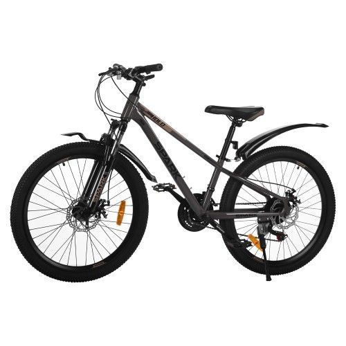Велосипед SPARK HOLD (колеса - 24", стальная рама - 11") темно-графитовый 239391 фото