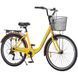 Велосипед SPARK CITY TEYA (колеса - 26", алюминиевая рама - 17") жёлтый 239985 фото 2