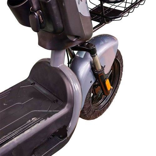 Електровелосипед SPARK R7 14" 60V/800W/25Ah сірий 247911 фото