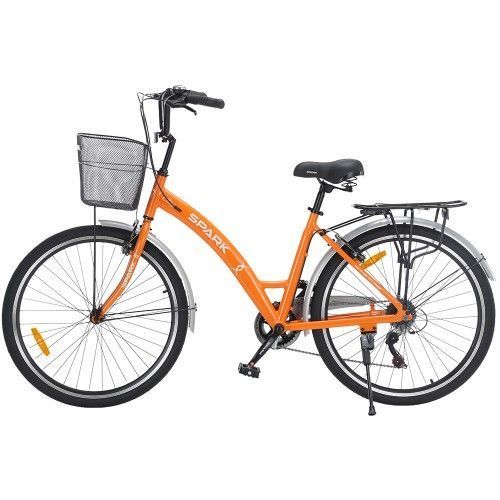 Велосипед SPARK CITY REINE (колеса - 26", алюминиевая рама - 17") оранжевый 246927 фото