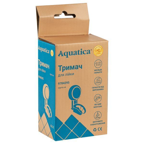 Тримач для лійки на вакуумній присосці s42 64&times;79&times;104мм AQUATICA (9784295) 9784295 фото