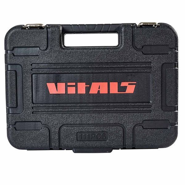 Набор головок торцевых 1/4&Prime; и 1/2&Prime; 111 предметов Vitals Master Impact + Superlock 186169 фото